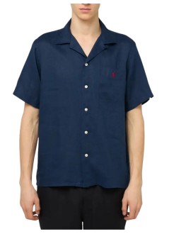 polo ralph lauren shirt manclady1pkppss-short sleeve-sport shirt - 710966421001 newport navy