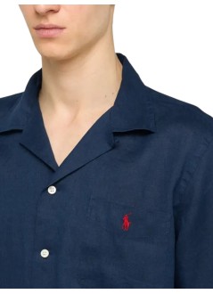 polo ralph lauren shirt manclady1pkppss-short sleeve-sport shirt - 710966421001 newport navy