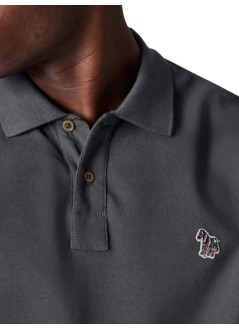 ps polo manmens reg fit ss polo shirt zebra - m2r183kzv2006776 grey