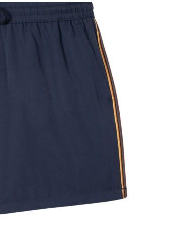 ps bermuda hombre men swim short pln+strp - m1a239dsa4092347 blue 2