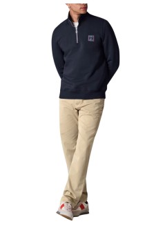 ps sweater manmens reg fit half zip sweat ps - m2r168tevp560649 dark navy