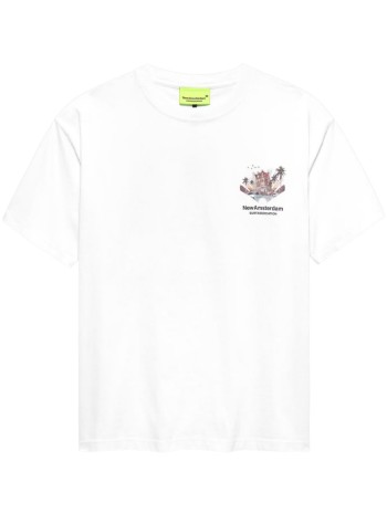 new amsterdam t-shirt mantropical tee - 2601074001 white