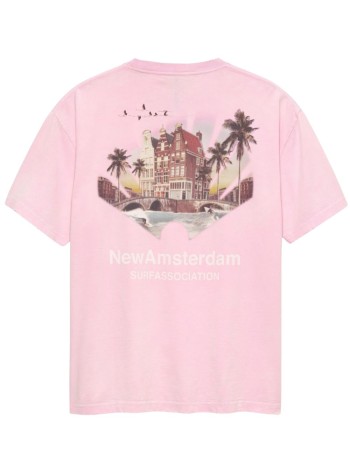 new amsterdam t-shirt mantropical tee - 2601074003 pink lady 2