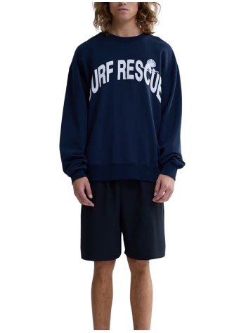 new amsterdam sweater mansurf rescue crewneck - 2601132001 navy 2