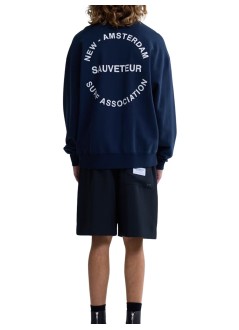 new amsterdam sweater mansurf rescue crewneck - 2601132001 navy