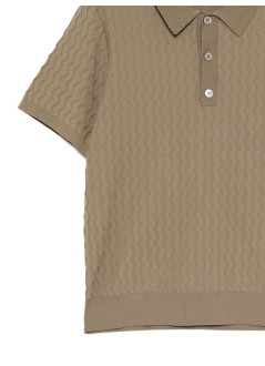ché studios polo manswirl geo quinn - 2552703 khaki