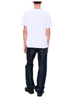 a.p.c. t-shirt mant-shirt pomme - cohbmh26567 aab white