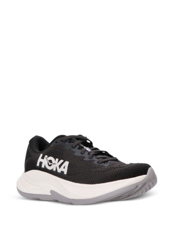 hoka one one sneaker mujer rincon 4 - 1155131 black white 2