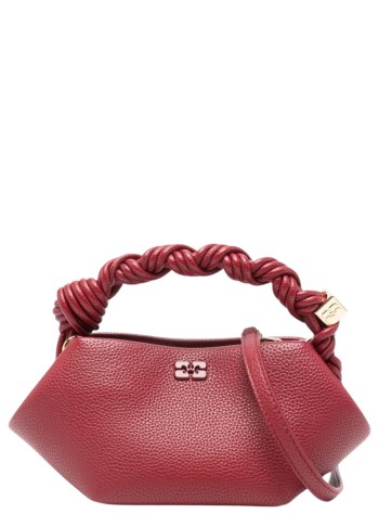 ganni crossbody mujer bou mini grained - b2100146 09f