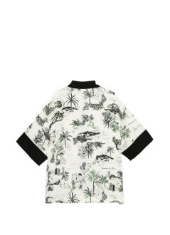 karl lagerfeld blusa mujer fluid pj blouse - b2w11016 1gw
