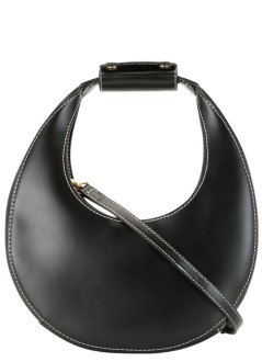 staud crossbody mujer mini moon bag - 079244 blk