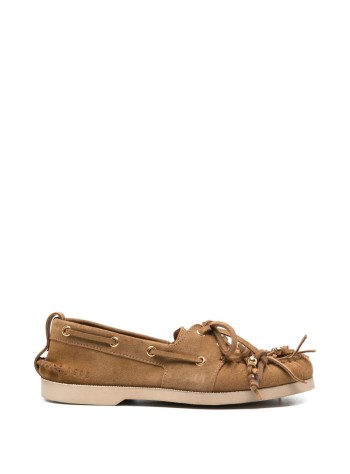 golden goose casual womancruise with fringes suede upper with accessories - gwf01056f008190 55302