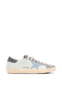 golden goose sneaker mansuper star nabuk upper suede toe and tongue leather star su - gmf00101f008112 60660