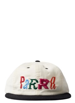 by parra gorras hombre error logo 6 panel hat - 55197 off white