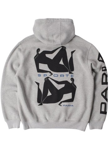 by parra sudadera hombre parra sporte hooded sweatshirt - 55120 heather grey 2