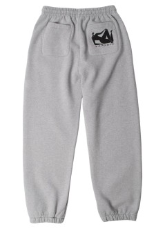by parra pantalon corto hombre parra sporte sweat pants - 55125 heather grey