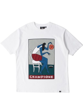 by parra camiseta hombre champione t-shirt - 55175 white