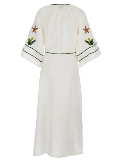 benaras by citrus dress womansea life veronica - be24864 white multi