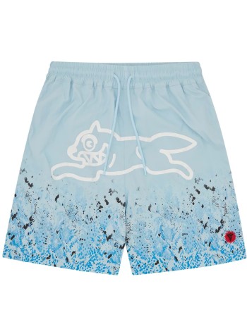 icecream bermuda hombre gradient snakeskin running dog swim shorts - ic26113 blue