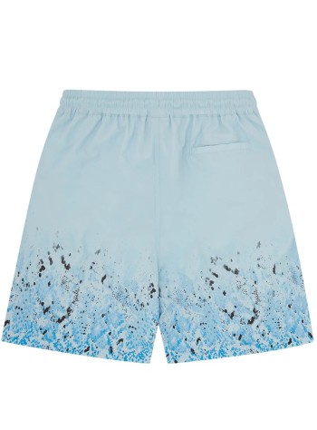 icecream bermuda hombre gradient snakeskin running dog swim shorts - ic26113 blue 2