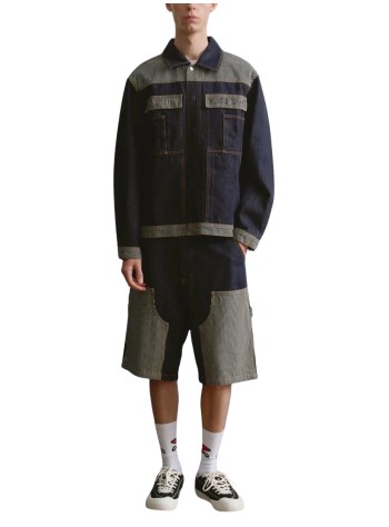 icecream outerwear hombre hickory panel denim trucker jacket - ic26170 indigo 2