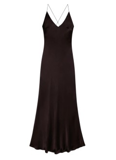 anine bing vestido mujer cole dress - a0211923blk26 black