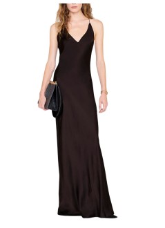 anine bing vestido mujer cole dress - a0211923blk26 black