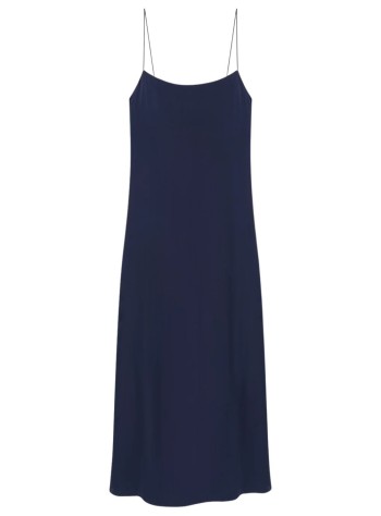 anine bing vestido mujer mae dress - a0212007nav01 navy