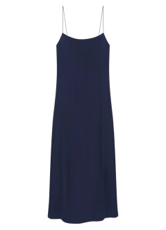 anine bing dress womanmae dress - a0212007nav01 navy