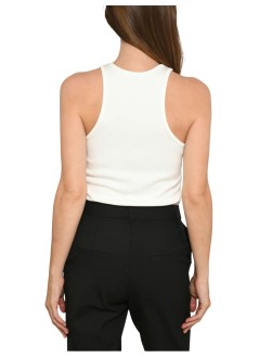 anine bing top womancole tank - a0812206ivy42 ivory