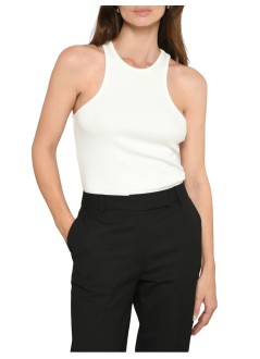 anine bing top womancole tank - a0812206ivy42 ivory