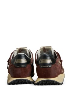golden goose sneaker hombre running marathon satin upper suede toe leather heel - gmf00683f007841 55661