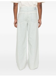 golden goose denim manjourney m's wide pant parker pastel full sky wash - gmp02520p002359 50491