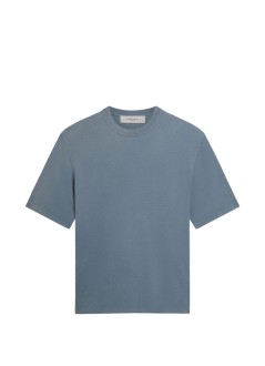 golden goose t-shirt manrelaxed fit t-shirt faded cotton jersey logo patch - gup01873p001773 50813