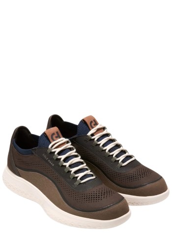 cole haan sneaker mangeneration zerøgrand iii sneakers - c42022 ch dk chocolate navy blazer ch british tan 2