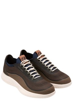cole haan sneaker mangeneration zerøgrand iii sneakers - c42022 ch dk chocolate navy blazer ch british tan