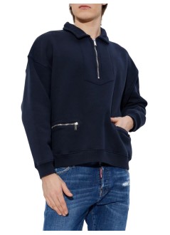 dsquared sweater manboyfriend zip fit - s74gu0932d25027 478