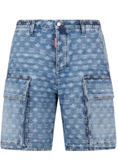 dsquared pantalon corto hombre utility short - s74mu0980d30023 470