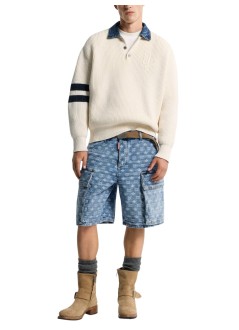 dsquared pantalon corto hombre utility short - s74mu0980d30023 470