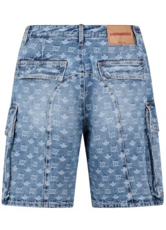 dsquared pantalon corto hombre utility short - s74mu0980d30023 470