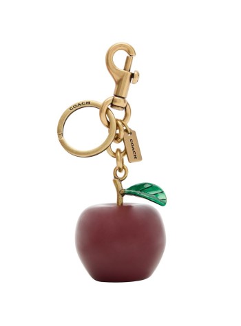 coach llaveros unisex small apple bag charm - cy399 b4 multi