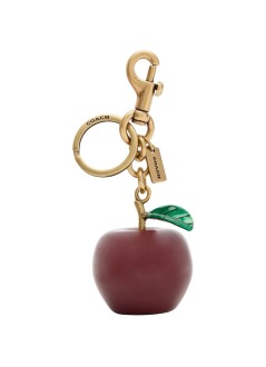 coach llaveros unisex small apple bag charm - cy399 b4 multi