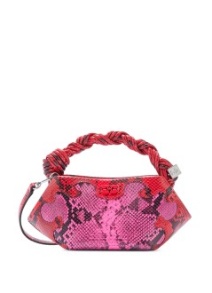ganni crossbody mujer bou mini snake - b2100132 09z