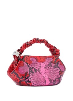 ganni crossbody mujer bou mini snake - b2100132 09z