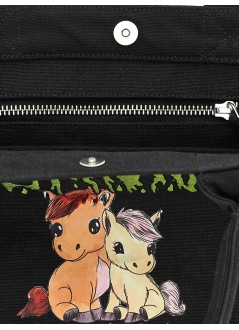 ganni crossbody womansmall easy shopper pony printed - b2110039 252