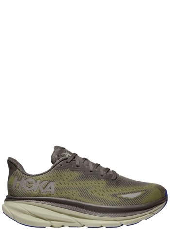 hoka one one sneaker manclifton 9 - 1141470 gravel eggshell