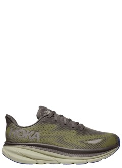 hoka one one sneaker hombre clifton 9 - 1141470 gravel eggshell