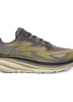 hoka one one sneaker hombre clifton 9 - 1141470 gravel eggshell