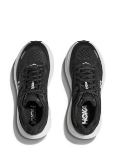 hoka one one sneaker hombre bondi 9 - 1162011 black white