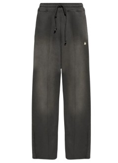 golden goose pantalon mujer star/ unisex wide jogging back zipped pocket/ vintage treat - gup02714p002517 60666